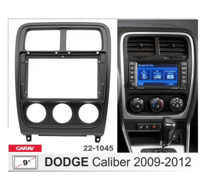 Перехідна рамка Dodge Caliber Carav 22-1045