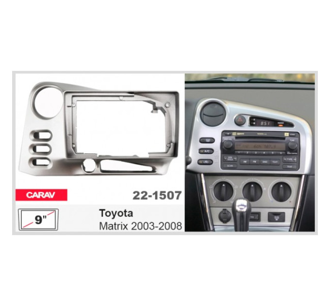 Перехідна рамка Toyota Matrix Carav 22-1507