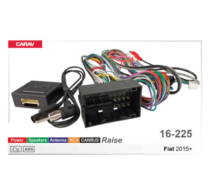 Перехідник для магнітол 9", 10.1" Fiat Carav 16-225