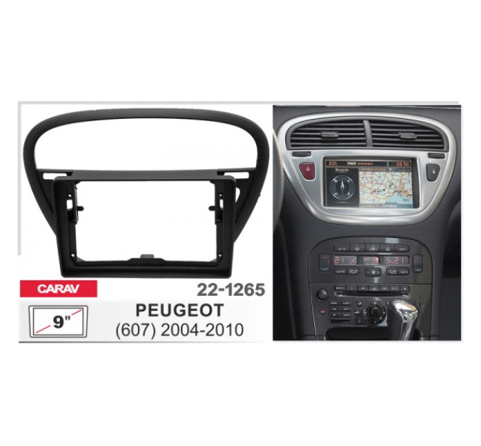 Перехідна рамка Peugeot 607 Carav 22-1265