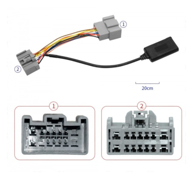 Bluetooth адаптер AUX для Volvo AWM BTM-12