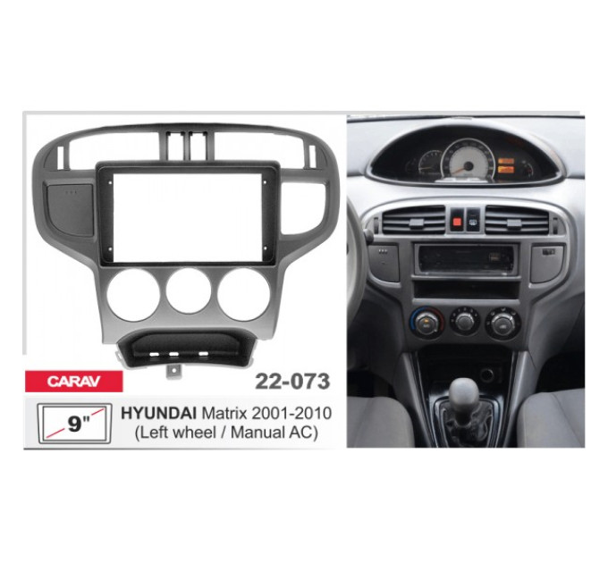 Перехідна рамка Hyundai Matrix Carav 22-073