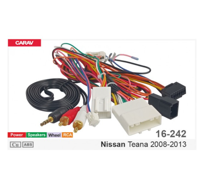 Перехідник для магнітол 9", 10.1" Nissan Teana Carav 16-242