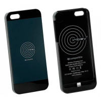 Чохол для бездротової зарядки ACV 240000-20-02 Inbay для iPhone 5/5S black Чохол для бездротової зарядки ACV 240000-20-02 Inbay для iPhone 5/5S black