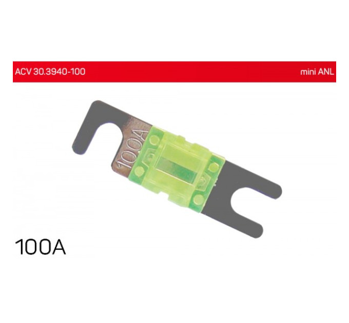 Запобіжник mini ANL 100А (1 шт.) ACV 30.3940-100