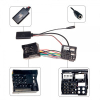 Bluetooth адаптер AUX (16 pin) для Citroen, Peugeot AWM BTM-17 Bluetooth адаптер AUX (16 pin) для Citroen, Peugeot AWM BTM-17