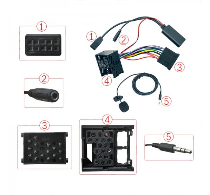 Bluetooth адаптер AUX для BMW 3 Series (E46) AWM BTM-96