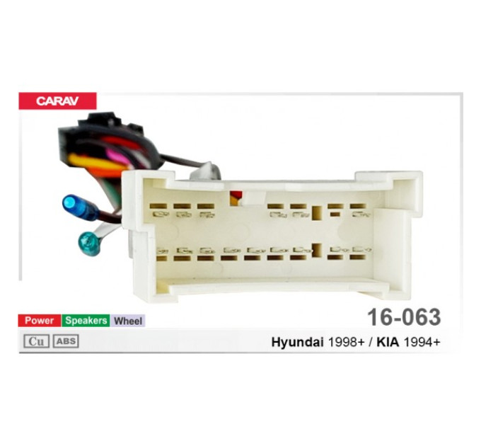 Перехідник для магнітол 9", 10.1" Hyundai, KIA Carav 16-063