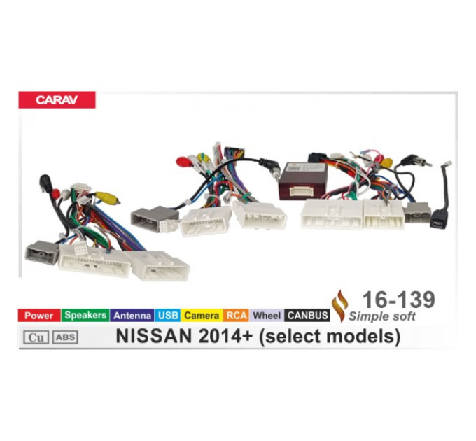 Перехідник для магнітол 9", 10.1" Nissan Carav 16-139