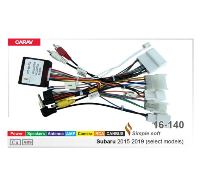 Перехідник для магнітол 9", 10.1" Subaru Carav 16-140