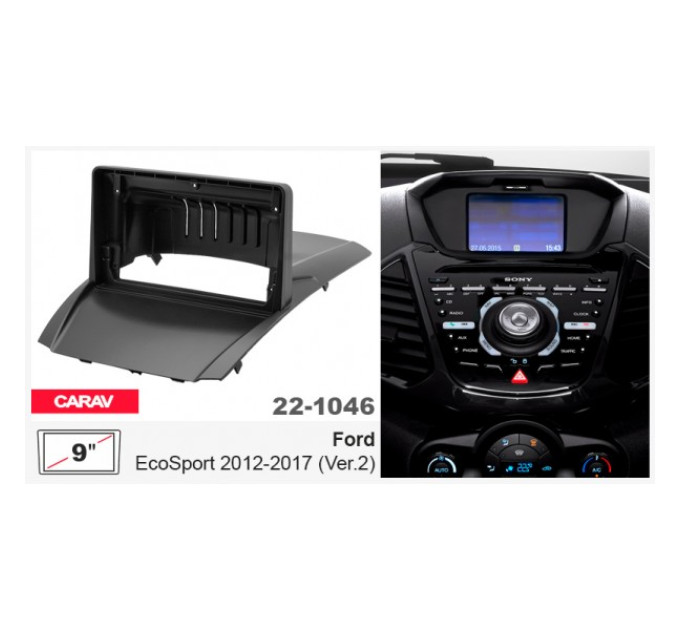 Перехідна рамка Ford EcoSport Carav 22-1046