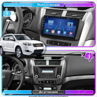 Штатна магнітола Geely Emgrand X7 2011-2016 Element 4/32 4G CarPlay Штатна магнітола Geely Emgrand X7 2011-2016 Element 4/32 4G CarPlay