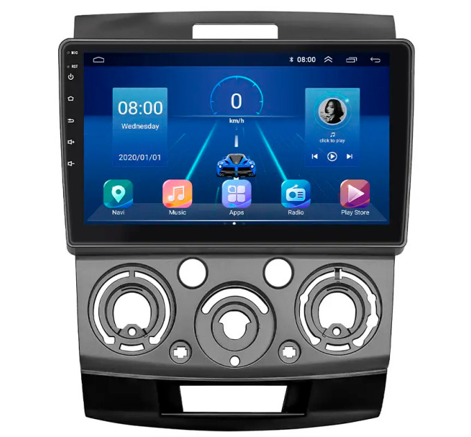 Штатна магнітола Ford Everest 2006-2009 Element 6/128 4G CarPlay