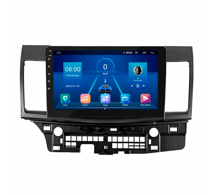 Штатна магнітола Mitsubishi Lancer Evolution X 2007-2016 Element 6/128 4G CarPlay