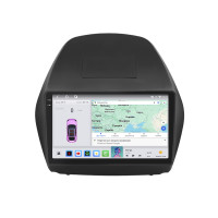 Штатная магнитола Element для Hyundai ix35 I Рестайлинг 2013-2015 экран 10" 4/64 QLED CarPlay 4G Wi-Fi GPS 360 Prime