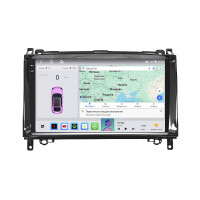 Штатная магнитола Element для Mercedes-Benz A-Класс II (W169) 2004-2008 экран 9" 4/64 QLED CarPlay 4G Wi-Fi GPS 360 Prime