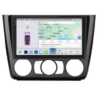 Штатная магнитола Element для BMW 1 серии I (E81/E82/E87/E88) Рестайлинг Manual AC 2007-2011 экран 9" 4/64 QLED CarPlay 4G Wi-Fi GPS 360 Prime