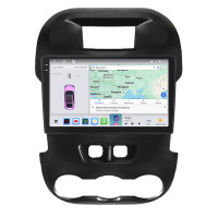 Штатная магнитола Element для Ford Ranger III 2011-2015 экран 9" 4/64 QLED CarPlay 4G Wi-Fi GPS 360 Prime