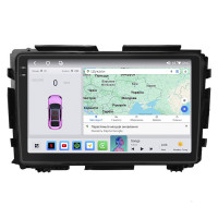 Штатная магнитола Element для Honda HR-V II 2013-2018 экран 9" 4/64 QLED CarPlay 4G Wi-Fi GPS 360 Prime