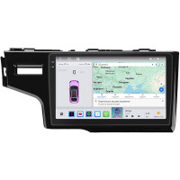 Штатная магнитола Element для Honda Jazz III 2014-2017 экран 9" 4/64 QLED CarPlay 4G Wi-Fi GPS 360 Prime