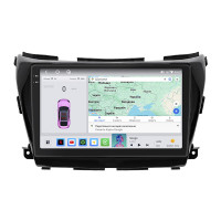 Штатная магнитола Element для Nissan Murano III (Z52) 2014-н.в. экран 10" 4/64 QLED CarPlay 4G Wi-Fi GPS 360 Prime