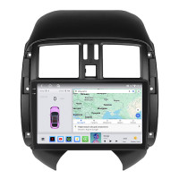 Штатная магнитола Element для Nissan Sunny N17 2012-2014 экран 9" 4/64 QLED CarPlay 4G Wi-Fi GPS 360 Prime