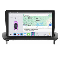 Штатная магнитола Element для Volvo S40 II 2004-2007 экран 9" 4/64 QLED CarPlay 4G Wi-Fi GPS 360 Prime