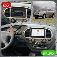 Штатная магнитола Element для Toyota Sequoia I Рестайлинг 2004-2007 экран 9" 4/64 QLED CarPlay 4G Wi-Fi GPS 360 Prime