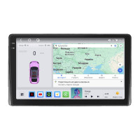 Штатная магнитола Element для Toyota Sequoia I Рестайлинг 2004-2007 экран 9" 4/64 QLED CarPlay 4G Wi-Fi GPS 360 Prime