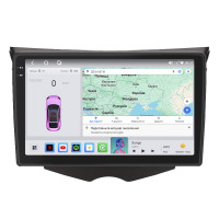 Штатная магнитола Element для Hyundai Veloster I Рестайлинг 2015-2017 экран 9" 4/64 QLED CarPlay 4G Wi-Fi GPS 360 Prime