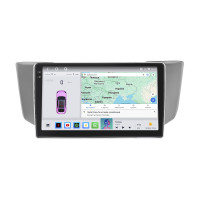 Штатная магнитола Element для Lexus RX II Рестайлинг 2006-2009 экран 9" 4/64 QLED CarPlay 4G Wi-Fi GPS 360 Prime