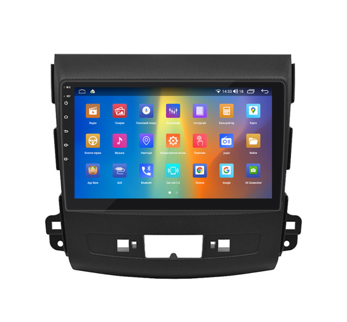 Штатна магнітола Peugeot 4007 2007-2012 Element Prime 4/64 CarPlay 4G