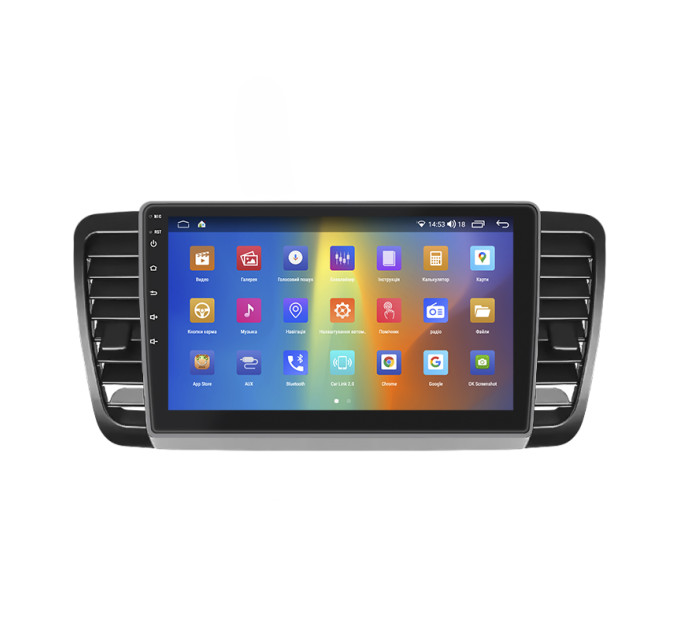 Штатна магнітола Subaru Legacy 2003-2006 Element Prime 4/64 4G CarPlay