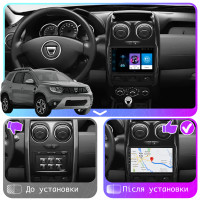 Штатна магнітола Dacia Duster 2017-2021 Element 1/16 Штатна магнітола Dacia Duster 2017-2021 Element 1/16