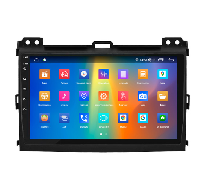 Штатна магнітола Lexus GX 2002-2009 Element Prime 4/64 4G CarPlay
