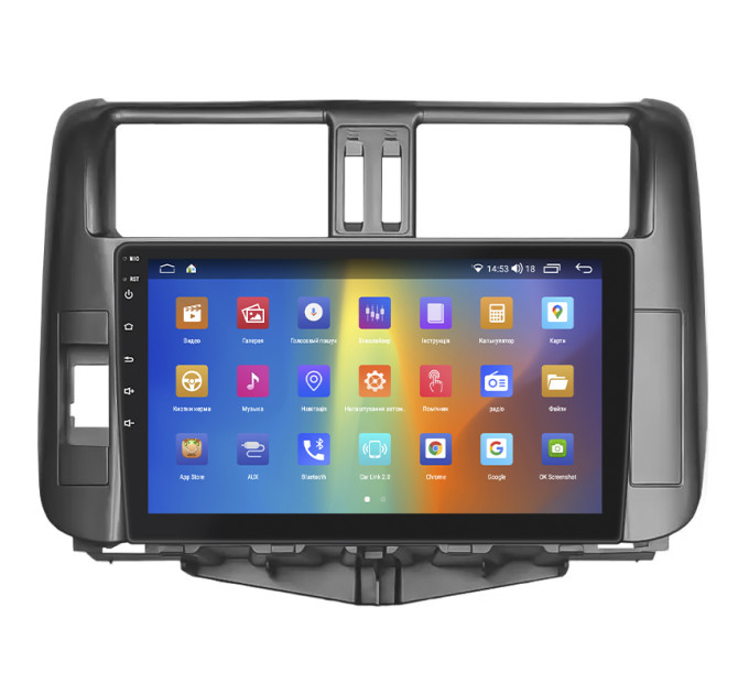 Штатна магнітола Toyota Land Cruiser Prado 150 2009-2013 Element Prime 4/64 4G CarPlay