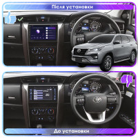 Штатна магнітола Toyota Fortuner 2020- Element 1/16