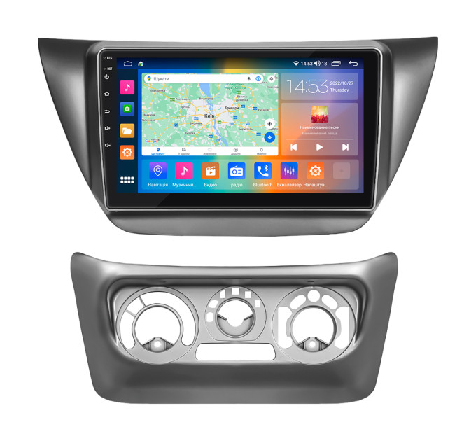 Штатна магнітола Mitsubishi Lancer Evolution IX 2005-2007 Element Prime 2/32 CarPlay 4G