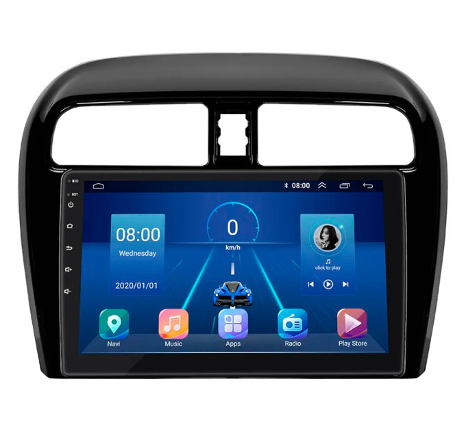 Штатна магнітола Mitsubishi Mirage 2015-2019 Element 6/128 4G CarPlay