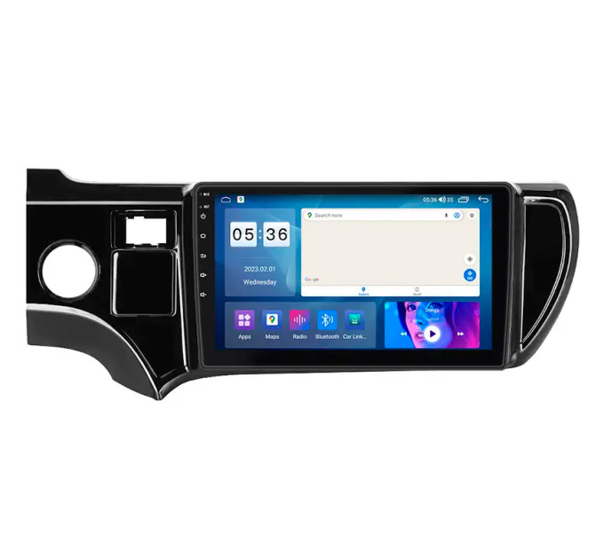 Штатна магнітола Toyota Aqua right wheel 2011-2021 Element Prime 4/64 CarPlay 4G
