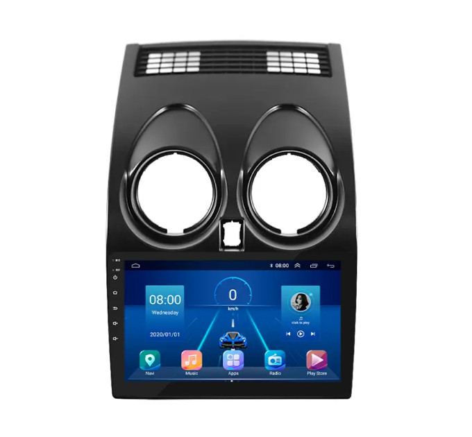 Штатна магнітола Nissan Qashqai 2006-2010 Element 6/128 4G CarPlay