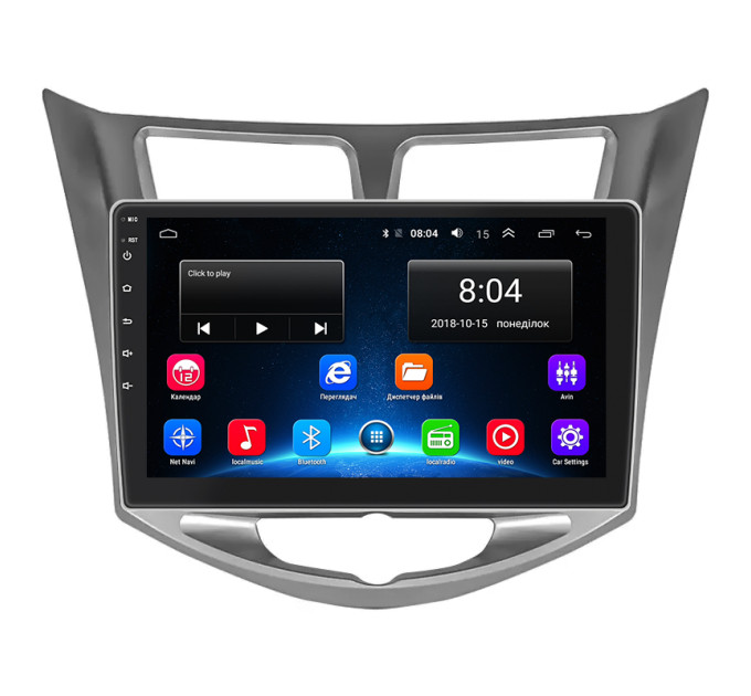 Штатна магнітола Hyundai Solaris 2014-2017 Element 2/32