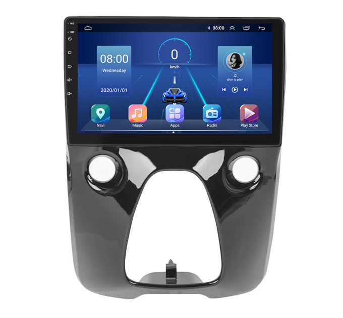 Штатна магнітола Toyota Aygo 2014-2018 Element 6/128 4G CarPlay