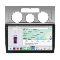 Штатная магнитола Element для Volkswagen Touran I Рестайлинг 2006-2010 экран 10" 4/64 QLED CarPlay 4G Wi-Fi GPS 360 Prime