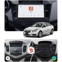 Штатная магнитола Element для Chevrolet Cruze I 2008-2012 экран 9" 4/64 QLED CarPlay 4G Wi-Fi GPS 360 Prime