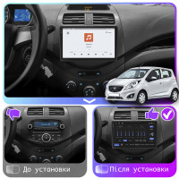 Штатная магнитола Element для Ravon R2 2016-2020 экран 9" 4/64 QLED CarPlay 4G Wi-Fi GPS 360 Prime