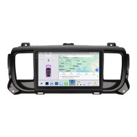 Штатная магнитола Element для Peugeot Expert III 2016-н.в. экран 9" 4/64 QLED CarPlay 4G Wi-Fi GPS 360 Prime