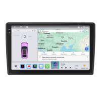 Штатная магнитола Element для Citroen Berlingo II Рестайлинг 2012-2015 экран 9" 4/64 QLED CarPlay 4G Wi-Fi GPS 360 Prime