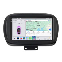Штатная магнитола Element для Fiat 500X I Рестайлинг 2018-н.в. экран 9" 4/64 QLED CarPlay 4G Wi-Fi GPS 360 Prime