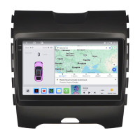 Штатная магнитола Element для Ford Edge II 2015-2018 экран 9" 4/64 QLED CarPlay 4G Wi-Fi GPS 360 Prime
